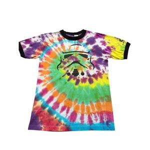 Star Wars Stormtrooper Tie Dye T-Shirt Small‎ TK-421